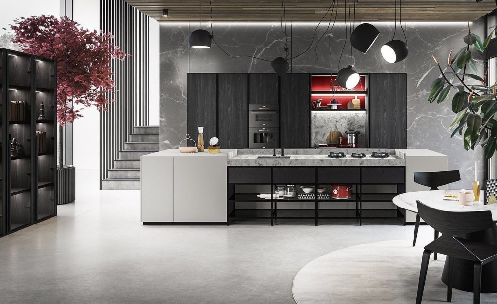 Miton Modern Handleless Kitchen With | Simple Interiors, Wandsworth