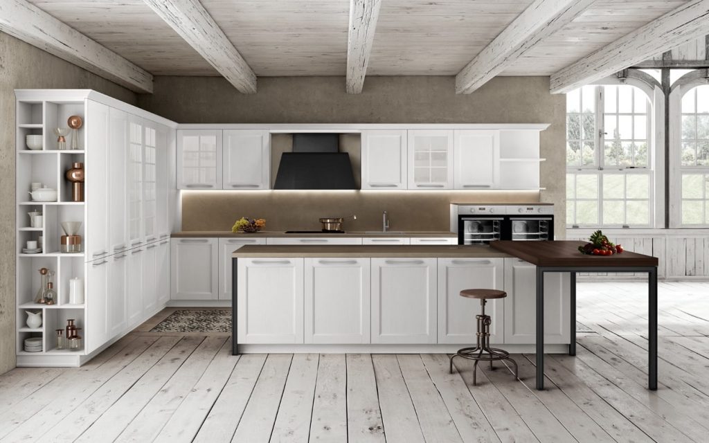 Miton White Shaker L Shaped Kitchen | Simple Interiors, Wandsworth