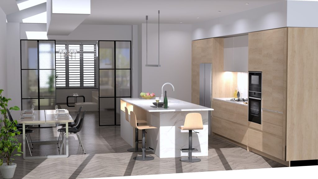 Perspective 1 | Simple Interiors, Wandsworth